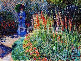 Claude Monet S Rounded Flower Bed