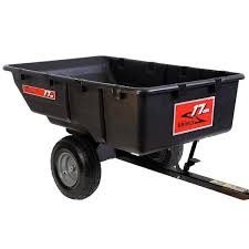 17 Cu Ft Tow Behind Poly Utility Cart