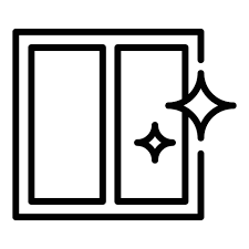 Shiny Clean Window Icon Outline Style