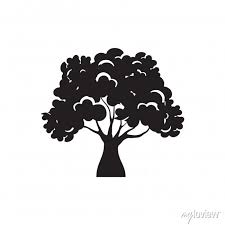 Hand Drawn Tree Icon Vector Isolated