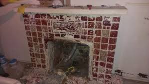 Arts And Crafts Tile Fireplace