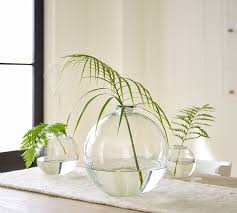Round Recycled Glass Vases Pottery Barn