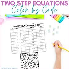 Easter Math Worksheet Two Step
