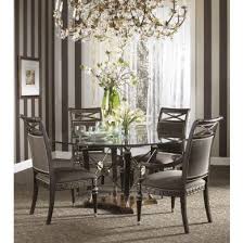 Round Glass Top Dining Table