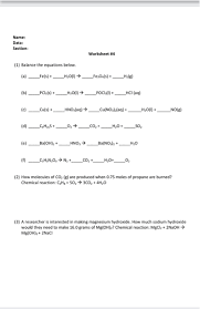 Solved Name Data Section Worksheet