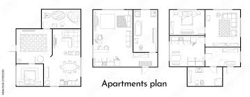 Floor Plan Vector Art Graphics