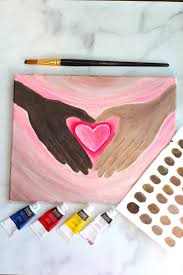 Skin Color Paint In Acrylic