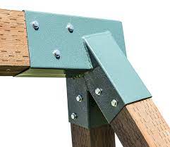 a frame swing set bracket for 2 4x4