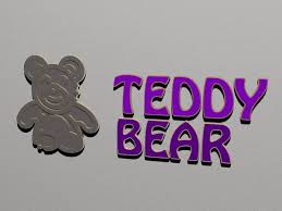 Teddy Bear Logo Stock Photos Royalty
