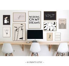 Prints Office Wall Decor Home Office