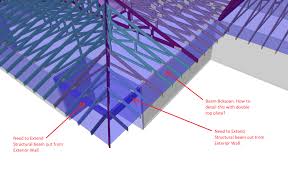 cripple studs above or below beam