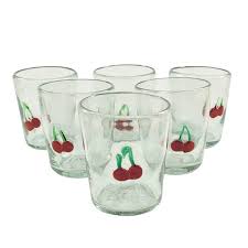 Drinking Glass Icon Cherry Lowball