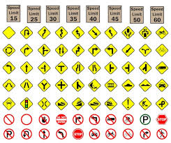 Road Signs Clipart Roads Vector