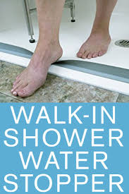 Shower Water Dam