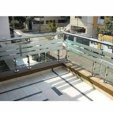 Stainless Steel Glass Exterior Balcony
