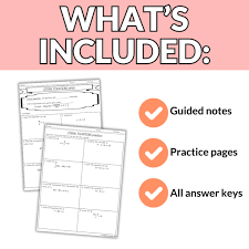 Worksheets Algebra 1