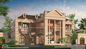6 Bedroom Luxurious Colonial House Plan