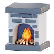 Fireplace 3d Icon In Png Obj