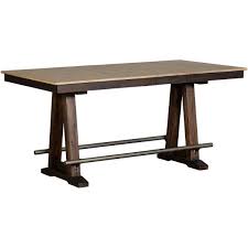 Two Tone Counter Height Table