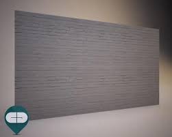 White Brick Wall Repeatable 3d Model