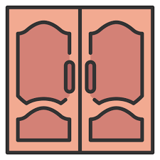 Double Door Free Buildings Icons