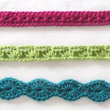 Accent Belts Pdf Crochet Pattern