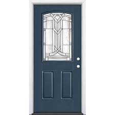 Smooth Fiberglass Prehung Front Door