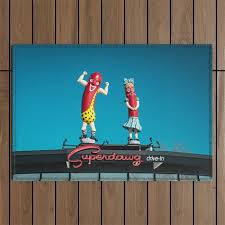 Vintage Superdawg Drive In Sign And
