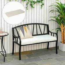 Outsunny 2 Seater Garden Bench Cushion