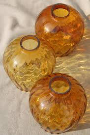 Vintage Hand Blown Art Glass Lamp