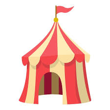 Circus Tent Vector Icon
