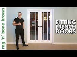 Fitting Hanging French Doors