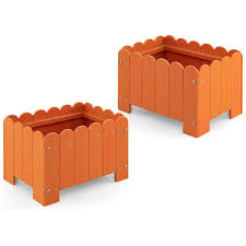Plastic Planter Boxes The Home Depot