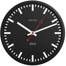 Wall Clocks Train Station Design Hermle