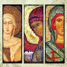 Byzantine Icons Digital Collage Sheets