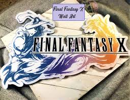 Logo Wall Decor Tidus Yuna Ffx Logo