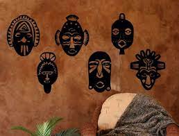 Dispo Of Art Upstaicase African Masks