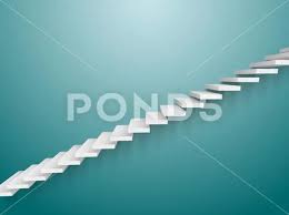 3d Staircase Vector Wall Ladder