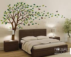 Removable Windy Tree Wall Decal Living