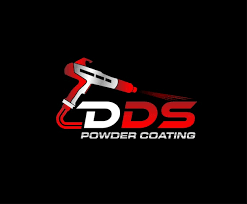 Spray Powder Coating Logo Design Template