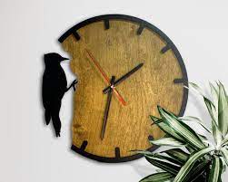 Bird Wall Clock Unique Wall Clock