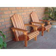 Best Redwood Adirondack Chair Heart Stain Beige