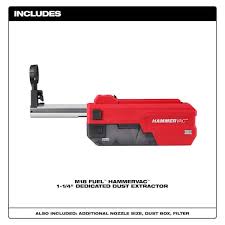 Milwaukee M18 Fuel Hammer Vac 1 1 4 In