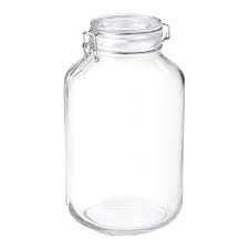 Bormioli Rocco Fido Glass Cliptop Jar
