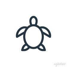 Turtle Icon Vector From Animal And
