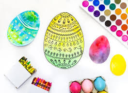 Watercolor Easter Eggs Deep Space Sparkle