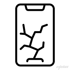 Ed Phone Display Icon Outline