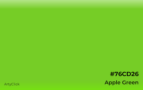 Apple Green Color Arty