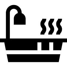 Hot Bath Free Wellness Icons