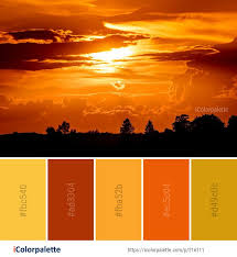 Sunrise Colors Paint Color Combos